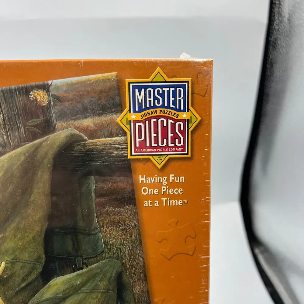 550 Piece Jigsaw Puzzle Master Pieces 60437 Fishing Fun Ruane Manning SEALED NEW